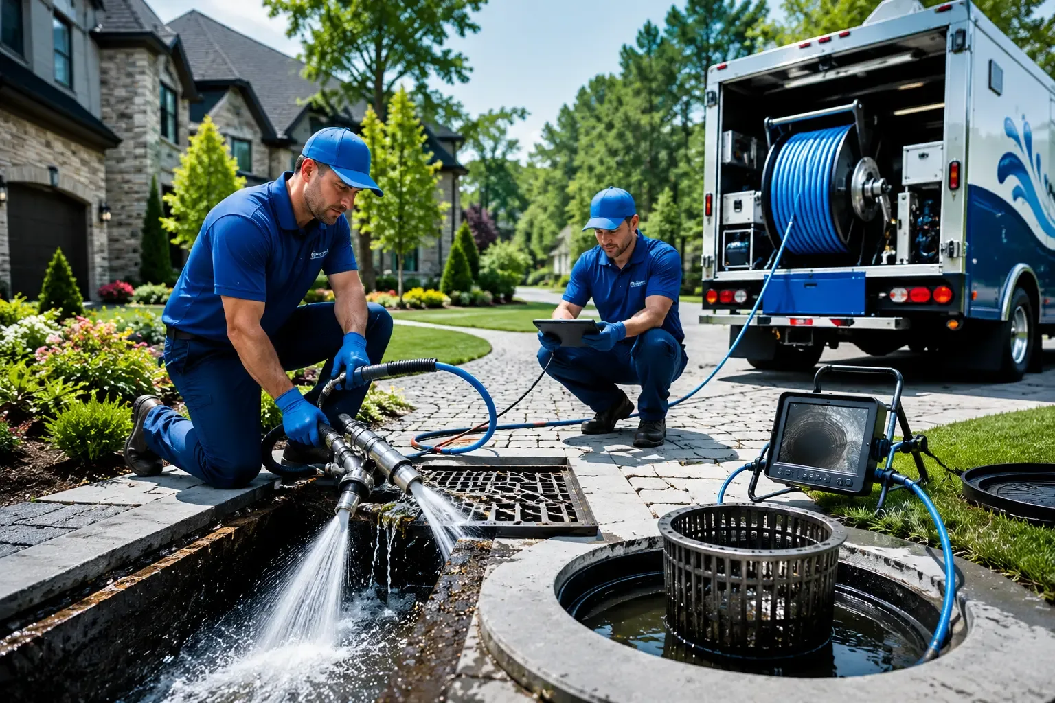 Local outdoor drain cleaning professionals in Hume, CA